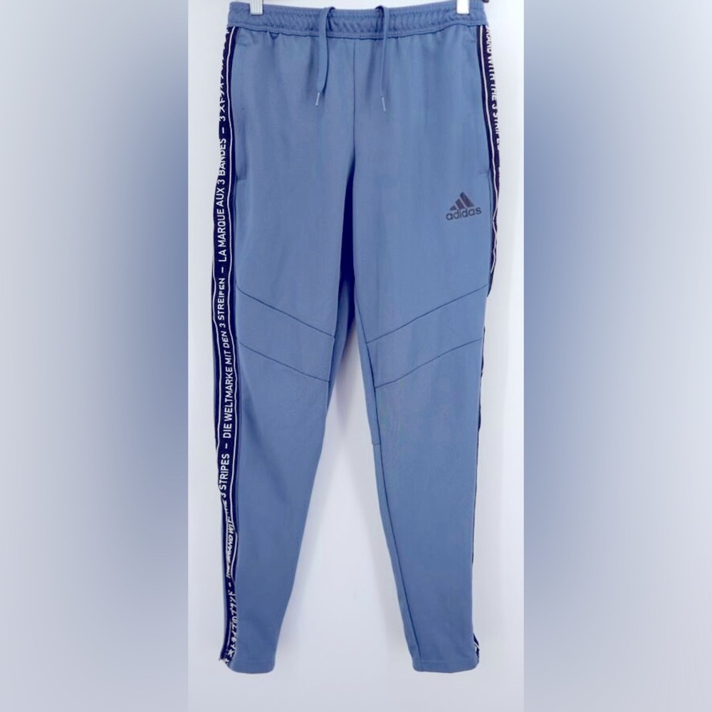 Free Ship! Men’s Adidas Blue NWD Zipper Joggers, Size XL